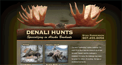 Desktop Screenshot of denalihunts.com